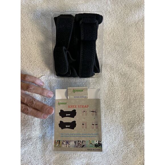 IPOW 2 Pack Knee Pain Relief & Patella Stabilizer Knee Strap Brace Support - Picture 3 of 3